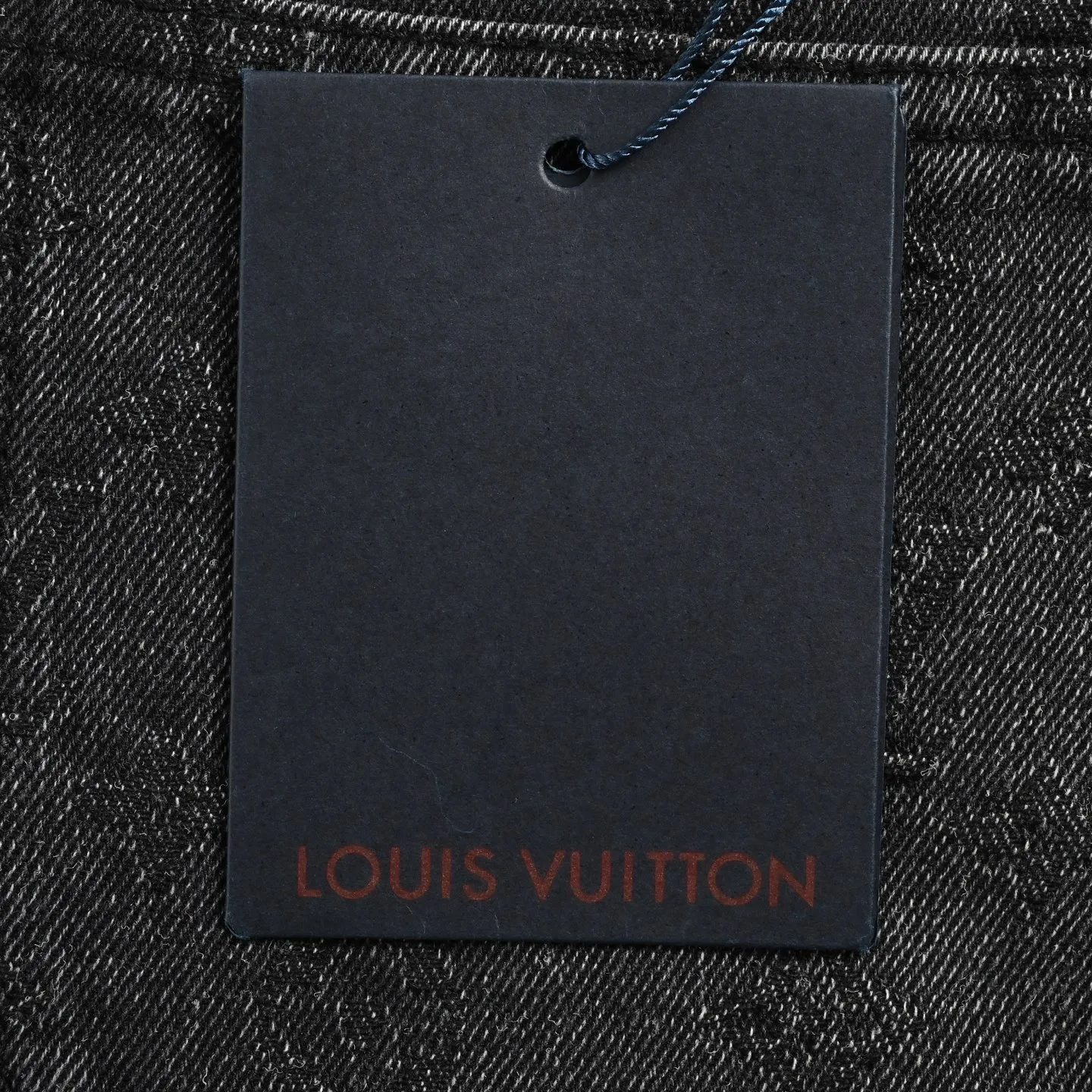 Louis Vuitton/Louis Vuitton 26ss dark pattern presbyopia suit denim shorts